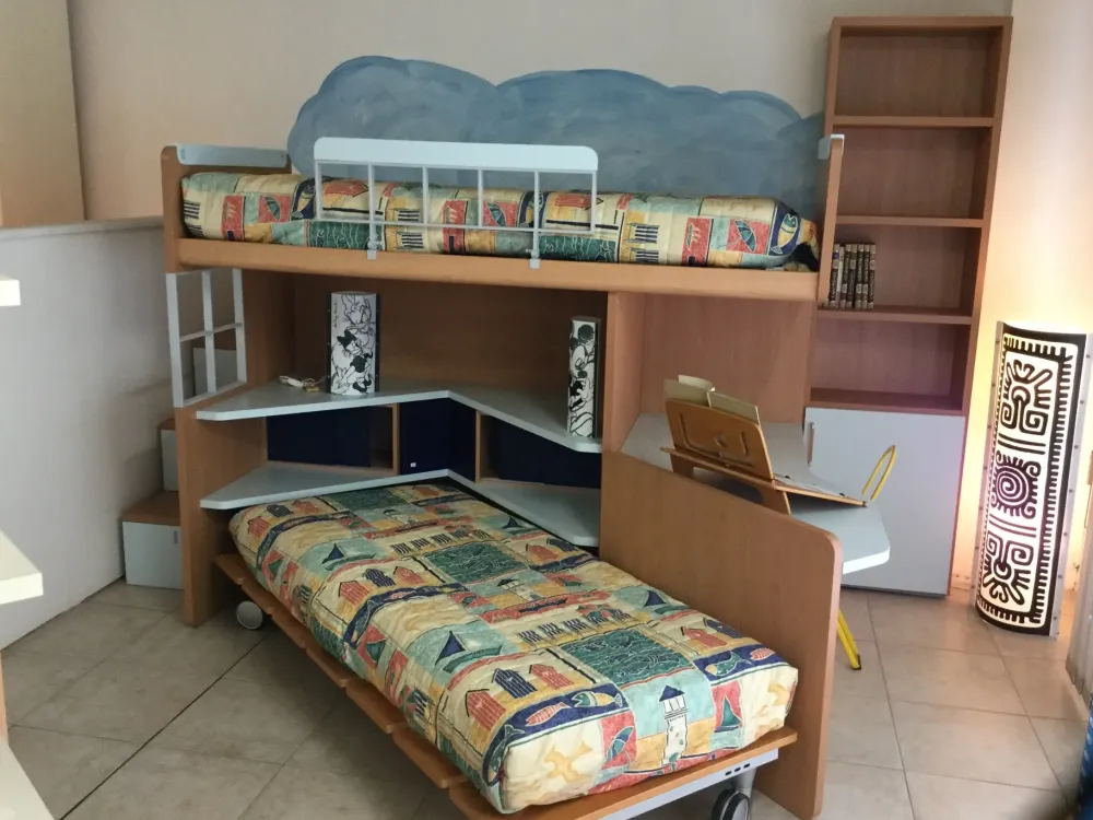 Clearance Cameretta Castello con letto a castello in offerta Camerette