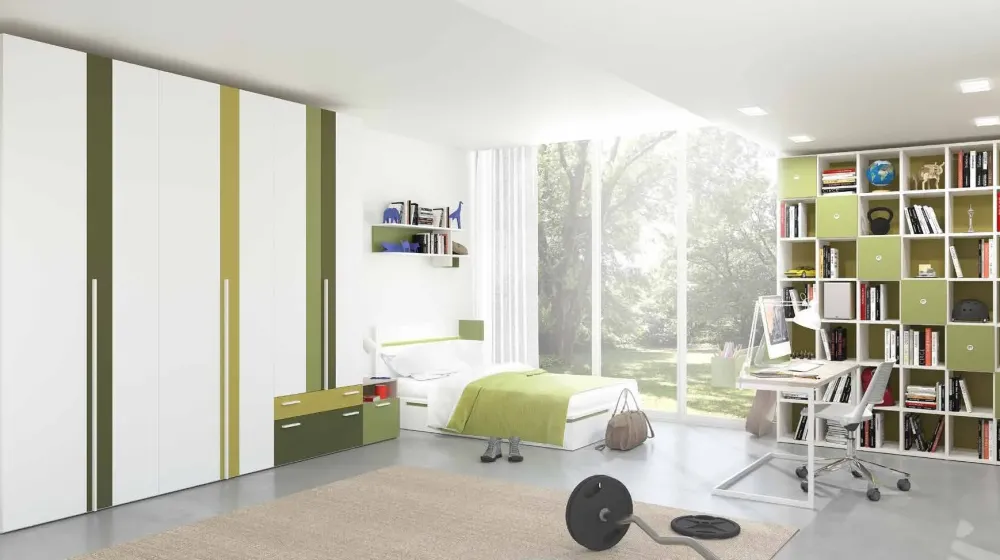 Cameretta Clarissa letti a terra a prezzo Outlet^Artigianale Clearance