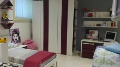 Clever Cameretta  con letto a terra scontata- Camerette