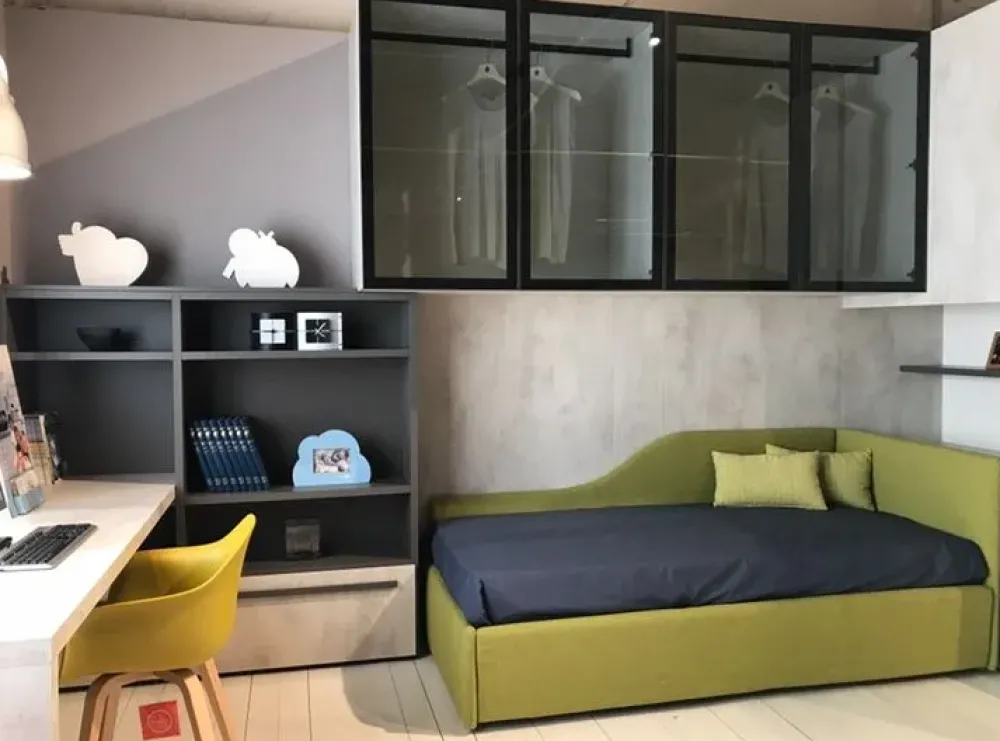 CAMERETTA Con armadio duplo SCONTATA a PREZZI OUTLET^Clever Discount