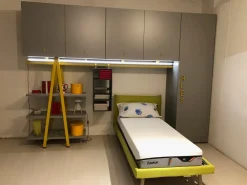 Cameretta Coast to coast  con letto a ponte scontata^Erba Mobili Hot