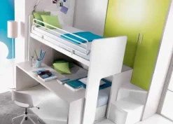 Hot Cameretta Composizione 302 con letto a ponte a prezzo scontato Camerette