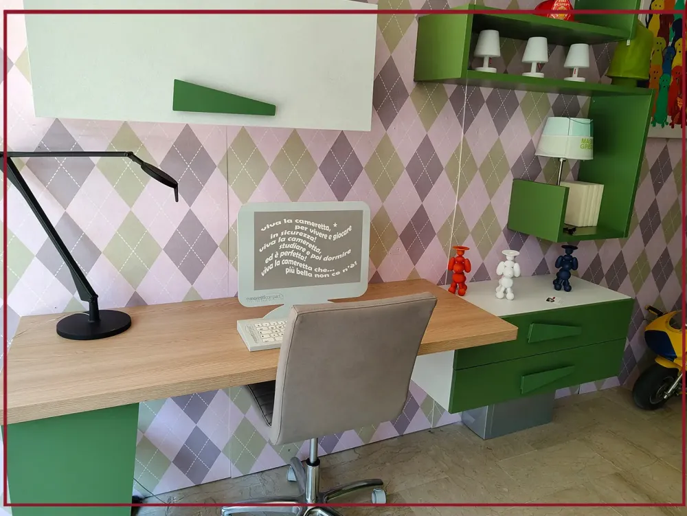 CAMERETTA Composizione moretti compact a PREZZI OUTLET^Moretti Compact Camerette Clearance