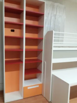 Dielle Cameretta Container con letto a soppalco scorrevole in offerta- Camerette