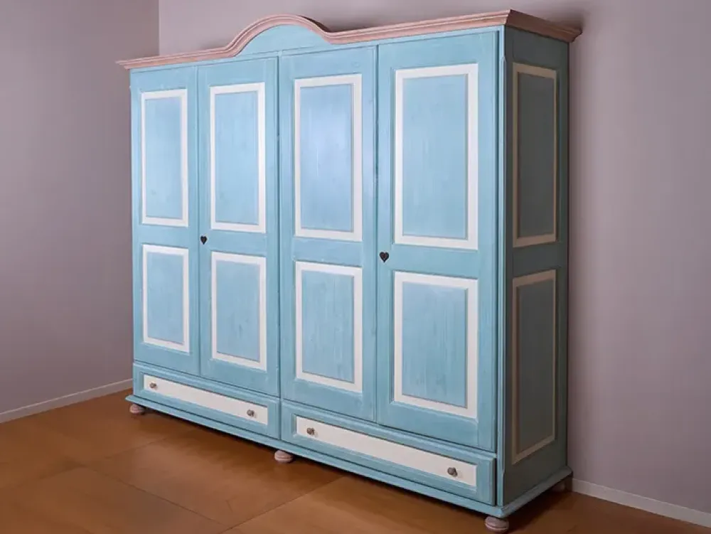 Artigianale Cameretta Country letti a terra scontata- Camerette