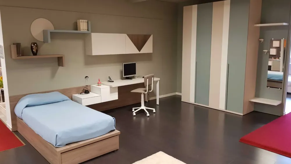 Doimo CityLine CAMERETTA Qik new SCONTATA a PREZZI OUTLET- Camerette