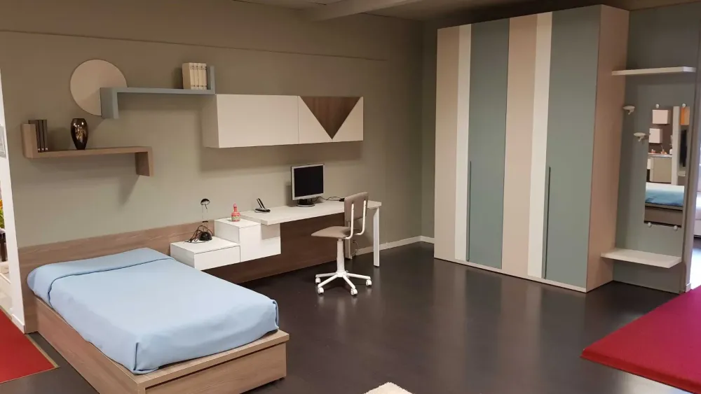 Doimo CityLine CAMERETTA Qik new SCONTATA a PREZZI OUTLET- Camerette