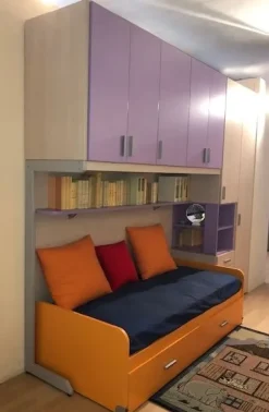 Sale Cameretta Duepuntocinque con letto a terra in offerta Camerette