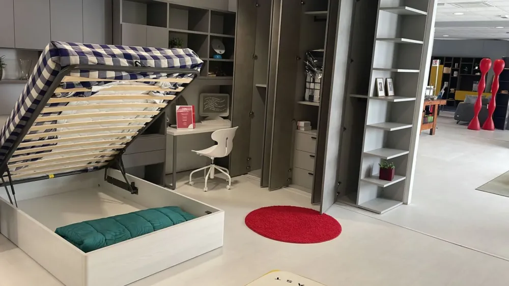 Cameretta Frame con letto a terra in offerta^Doimo CityLine Discount
