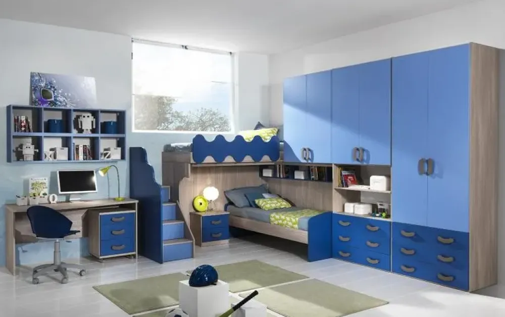 Clearance Cameretta Full del con letto a soppalco a prezzo Outlet Camerette