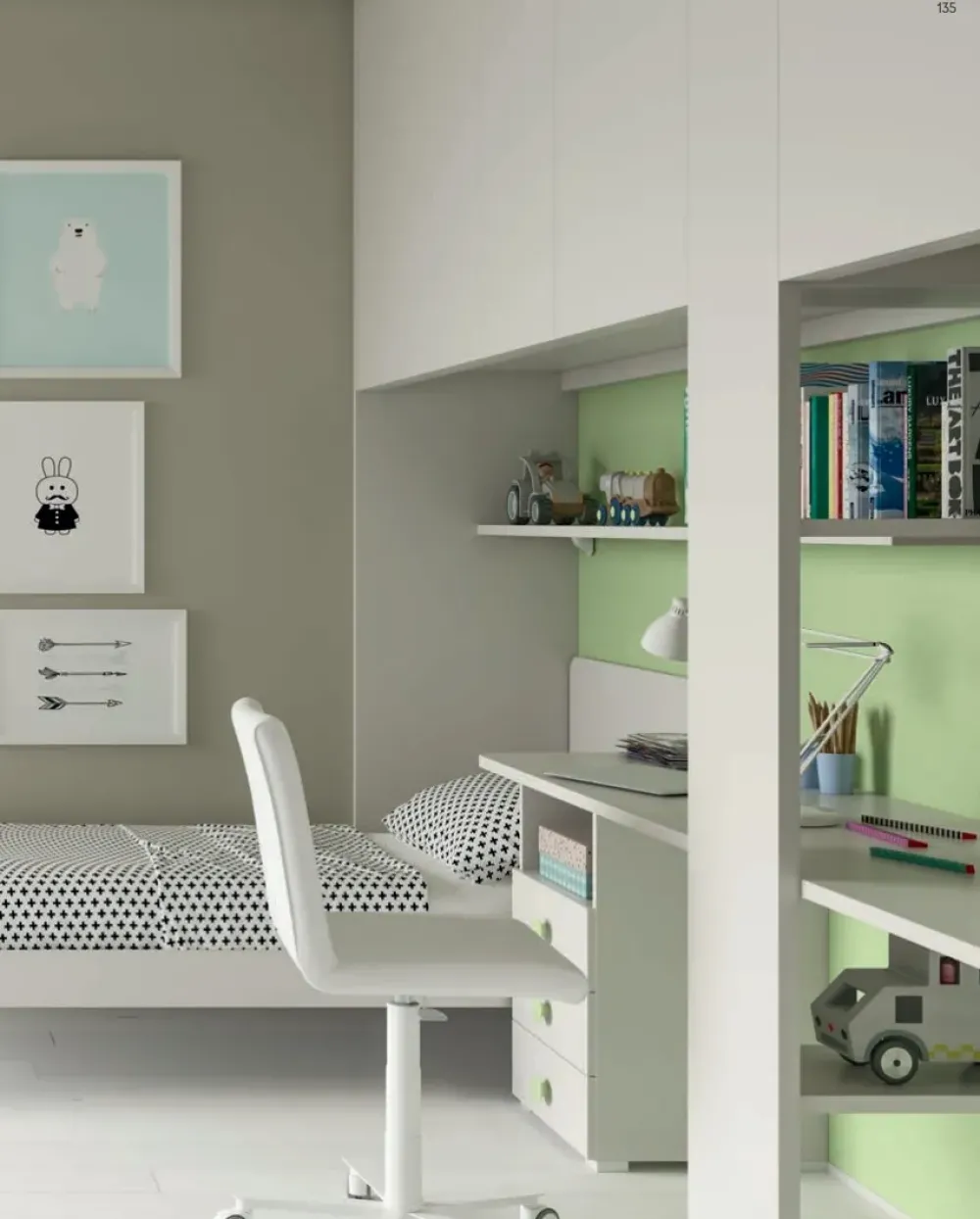 Online Cameretta Fy19 mz con letto a terra a prezzo scontato Camerette