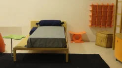 Artigianale Cameretta Galli con letto a terra in offerta- Camerette