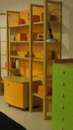 Artigianale Cameretta Galli con letto a terra in offerta- Camerette