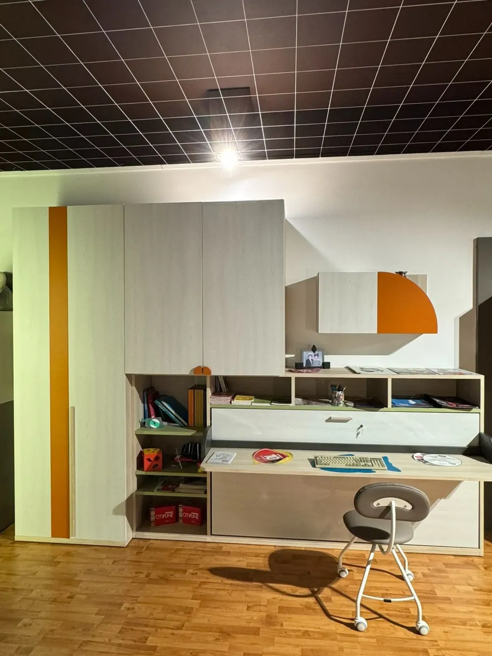 Cameretta Generazione z con letti a scomparsa scontata^Doimo CityLine