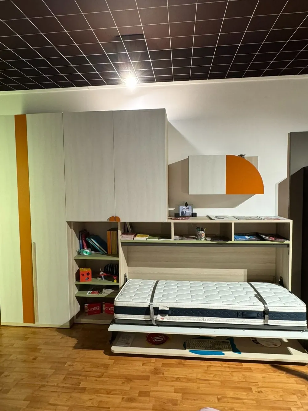 Cameretta Generazione z con letti a scomparsa scontata^Doimo CityLine