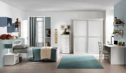 Outlet CAMERETTA Cameretta mod.greta in promo-sconto del 50% SCONTATA a PREZZI OUTLET Camerette