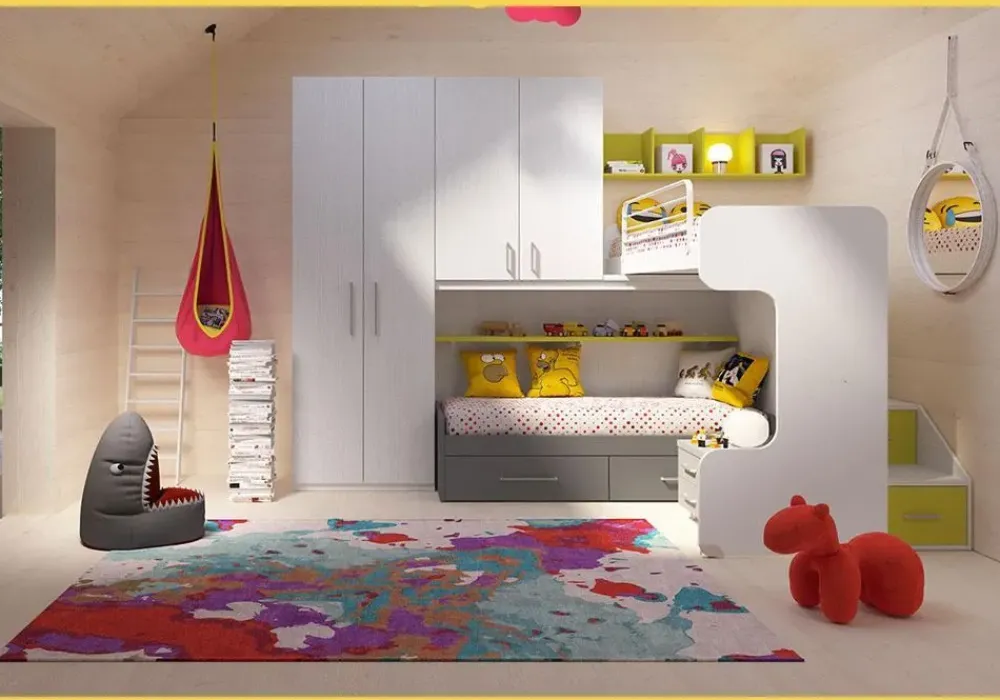 Cameretta Ima mobili in laminato opaco a prezzo scontato^IMA salotti Outlet