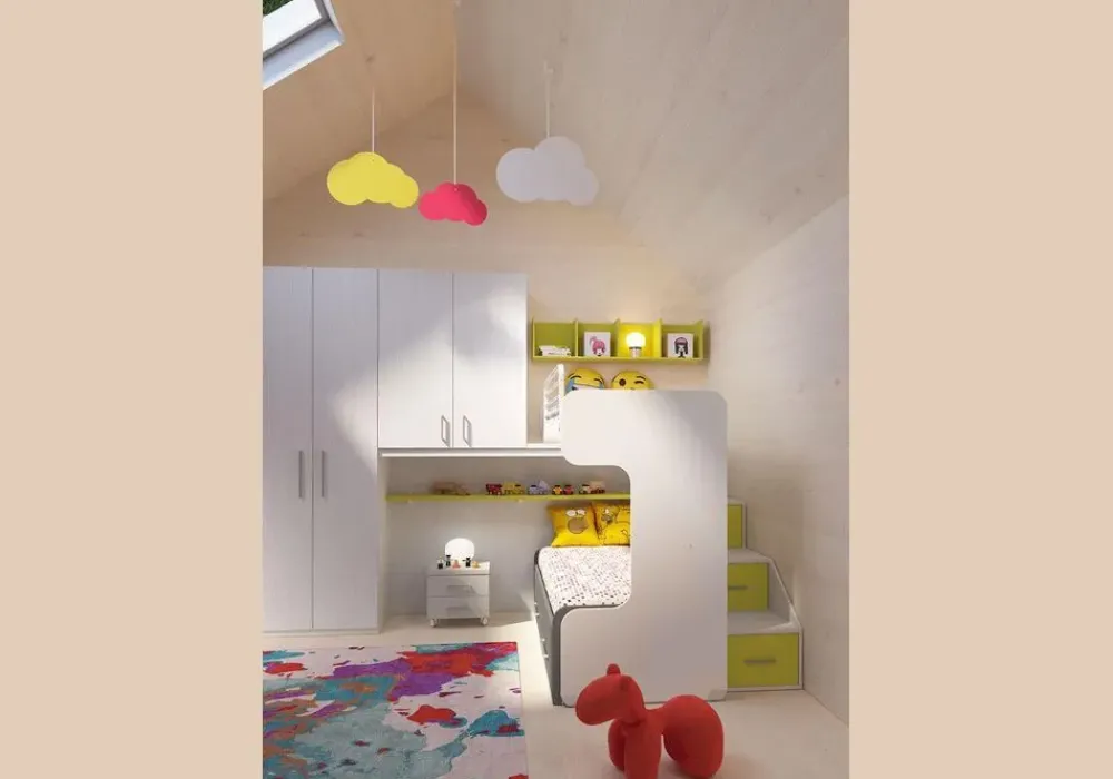 Cameretta Ima mobili in laminato opaco a prezzo scontato^IMA salotti Outlet