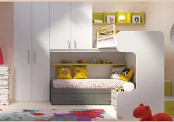 Cameretta Ima mobili in laminato opaco a prezzo scontato^IMA salotti Outlet