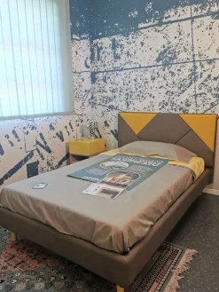 Clearance Cameretta in laccato opaco Young  Moretti compact scontata a PREZZI OUTLET Camerette