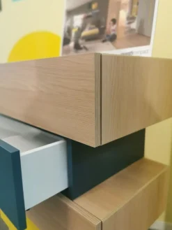 Clearance Cameretta in laccato opaco Young  Moretti compact scontata a PREZZI OUTLET Camerette