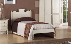 Md work Cameretta in laccato opaco Cameretta singola completa fine produzione scontata a PREZZI OUTLET- Camerette