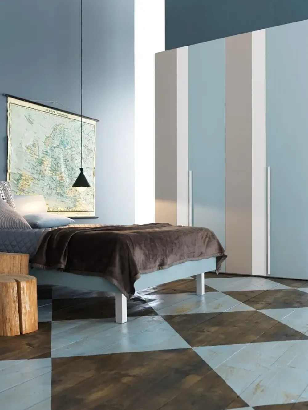 Discount Cameretta in laminato materico Lord scontata 25% Camerette