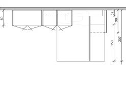 Discount Cameretta in laminato materico Quik scontata a PREZZI OUTLET Camerette