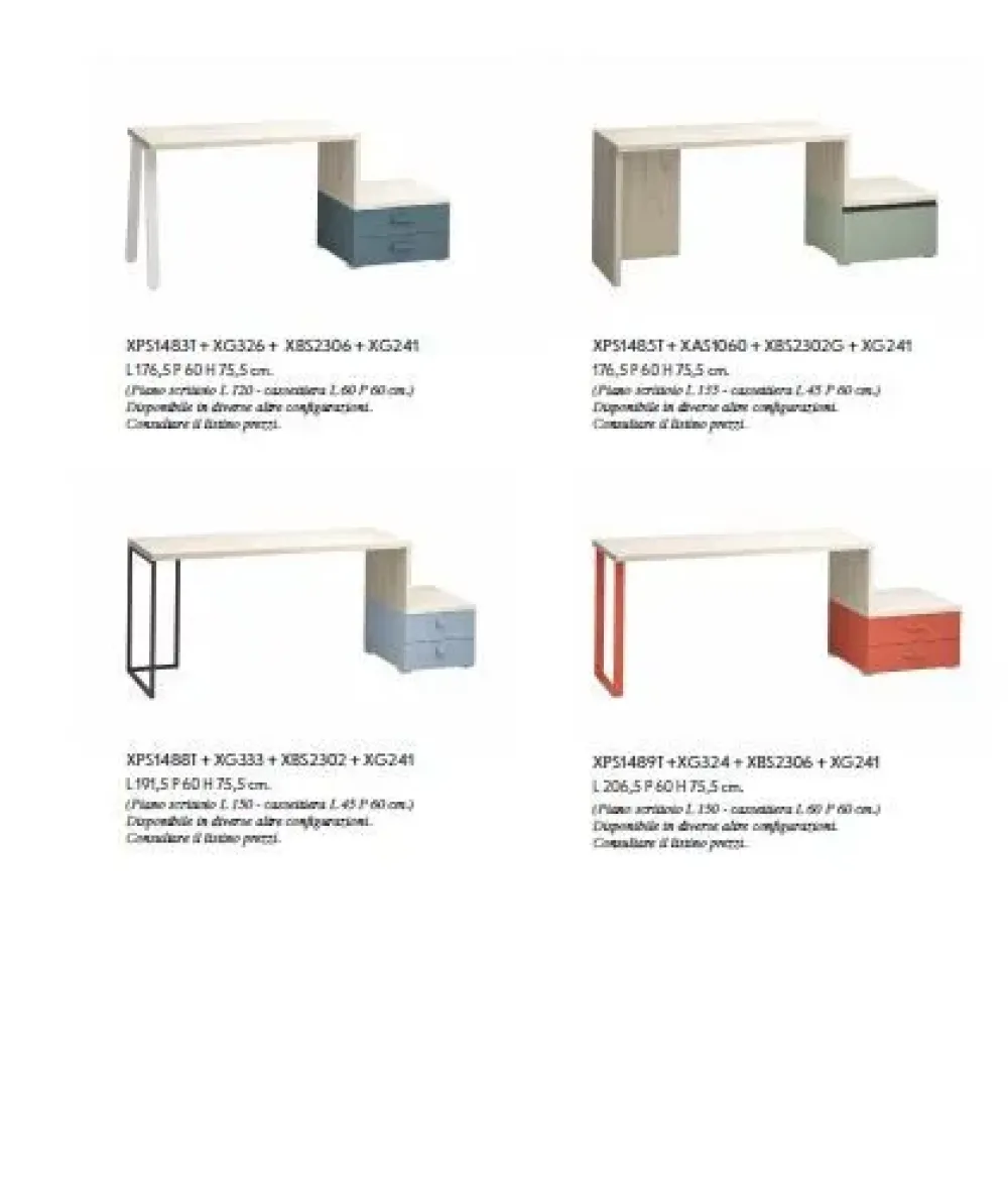 Hot Cameretta in laminato materico Zed scontata a PREZZI OUTLET Camerette