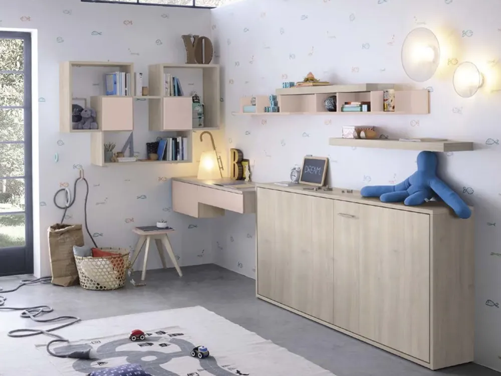 Cameretta in laminato materico C129 scontata a PREZZI OUTLET Camerette