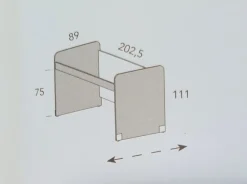 Imamobili Cameretta in laminato materico Composizione 01 ima mobili scontata a PREZZI OUTLET- Camerette
