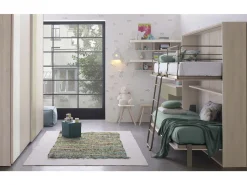 Colombini Casa Cameretta in laminato materico C130 scontata a PREZZI OUTLET- Camerette