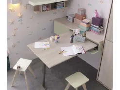 Colombini Casa Cameretta in laminato materico C130 scontata a PREZZI OUTLET- Camerette