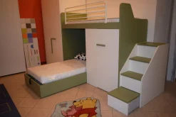 Collezione esclusiva Cameretta in laminato materico Camera mottes room scontata a PREZZI OUTLET- Camerette