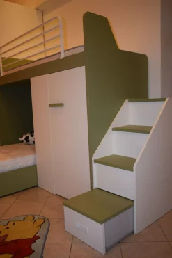 Collezione esclusiva Cameretta in laminato materico Camera mottes room scontata a PREZZI OUTLET- Camerette