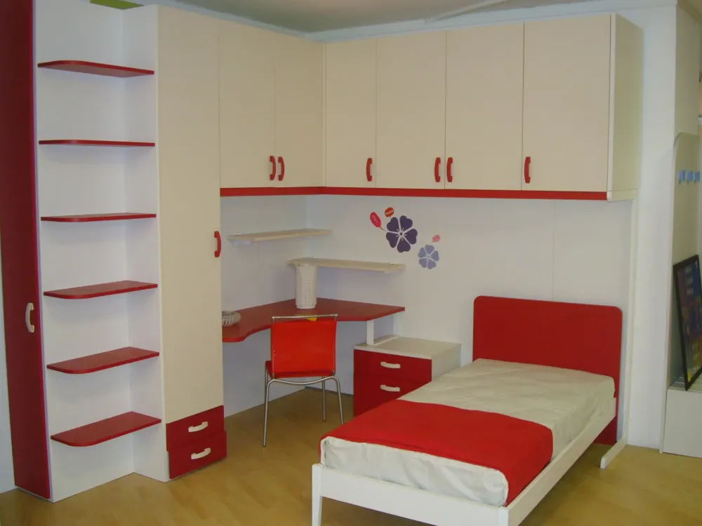 Cameretta in laminato opaco Fantasy di scontata 72%^ZG Mobili Clearance