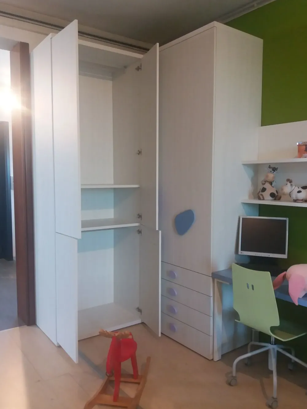 Cameretta in laminato opaco Cameretta scontata a PREZZI OUTLET^Doimo CityLine Sale