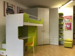 Clearance Cameretta in laminato opaco Oliver scontata 70% Camerette