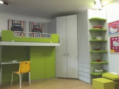 Clearance Cameretta in laminato opaco Oliver scontata 70% Camerette