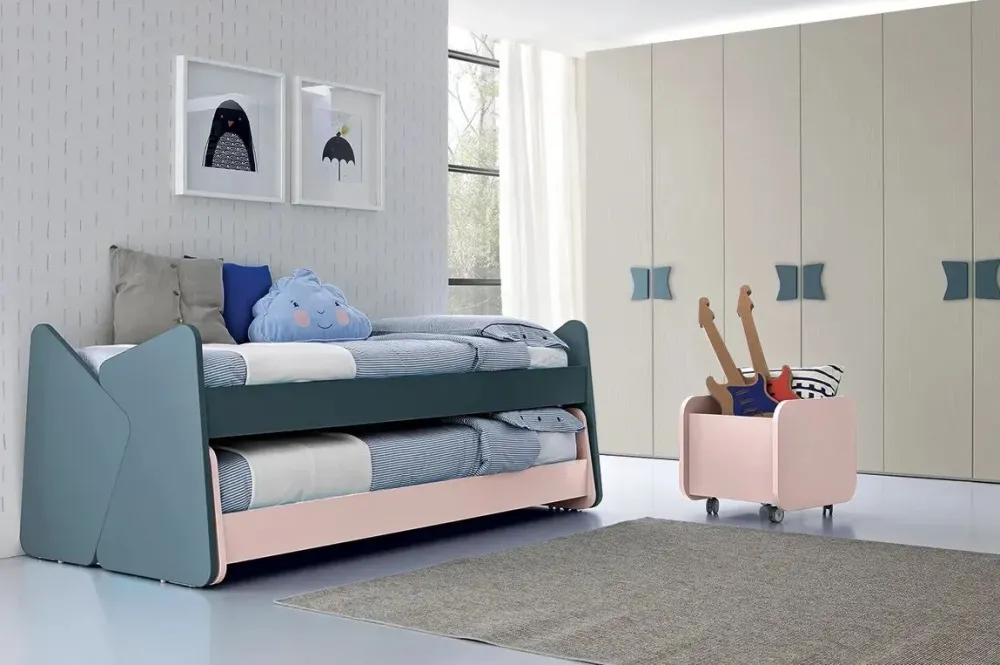 Hot Cameretta in laminato opaco Momenti 05 scontata a PREZZI OUTLET Camerette