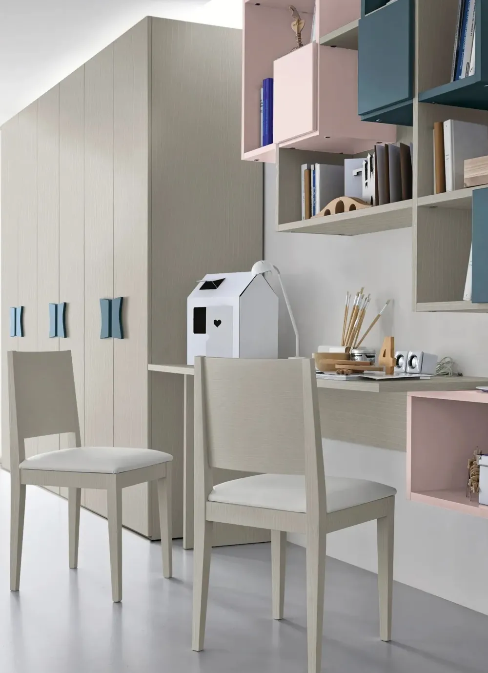 Hot Cameretta in laminato opaco Momenti 05 scontata a PREZZI OUTLET Camerette