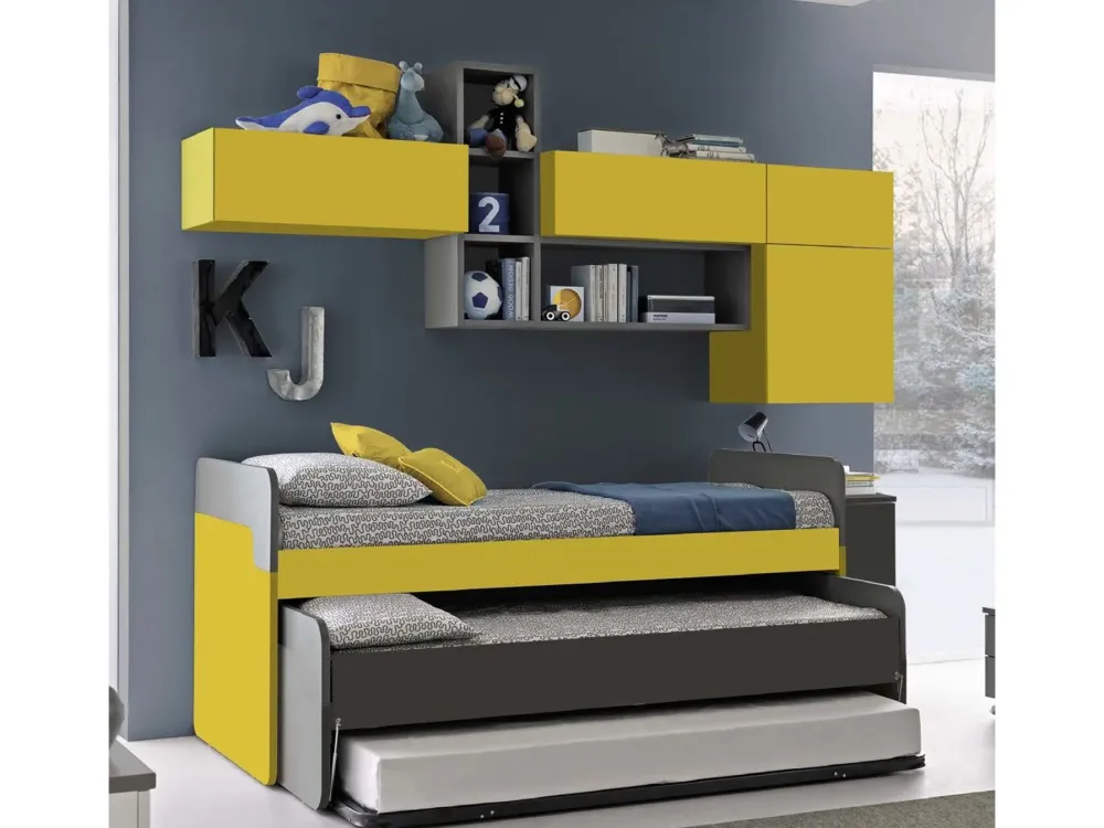 Cameretta in laminato opaco C133 scontata a PREZZI OUTLET^Colombini Casa