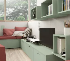 Best Cameretta in laminato opaco Momenti 03 scontata a PREZZI OUTLET Camerette