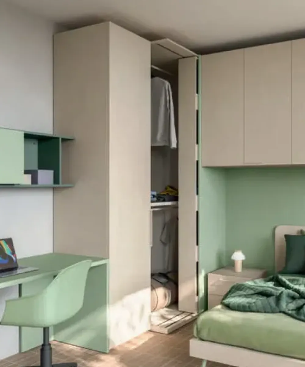 Outlet Cameretta in laminato opaco Cameretta ponte 32 scontata a PREZZI OUTLET Camerette