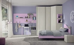 Colombini Casa Cameretta in laminato opaco C106 scontata a PREZZI OUTLET- Camerette