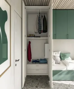 Mistral Cameretta in laminato opaco Cameretta ponte 41 scontata a PREZZI OUTLET- Camerette