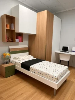 Moretti Compact Camerette Cameretta in laminato opaco Young scontata a PREZZI OUTLET- Camerette