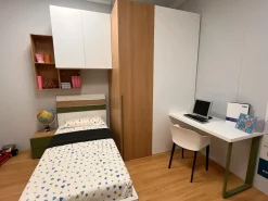 Moretti Compact Camerette Cameretta in laminato opaco Young scontata a PREZZI OUTLET- Camerette