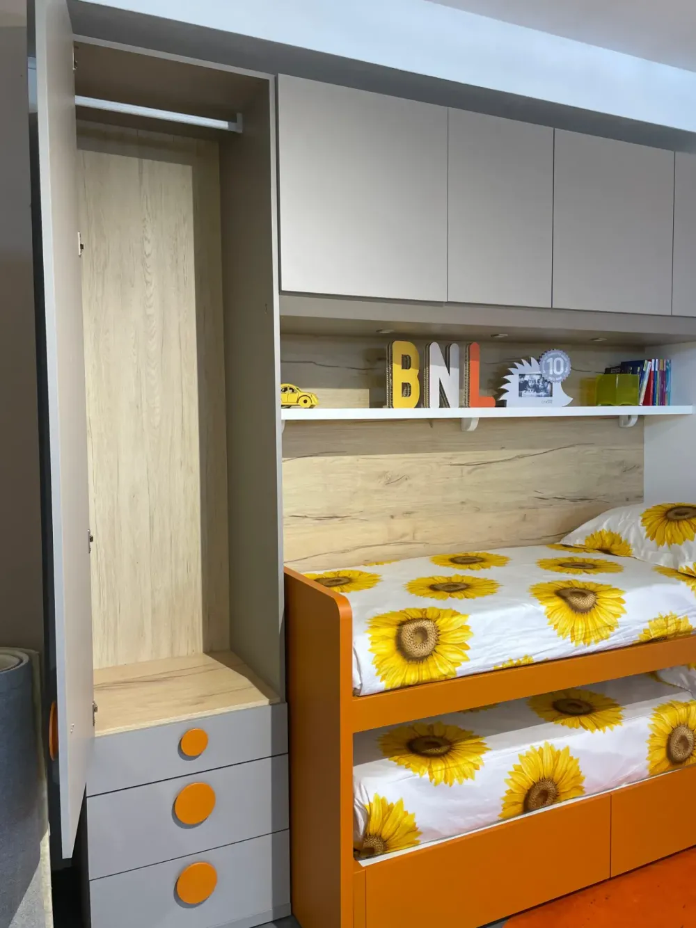 Clearance Cameretta in laminato opaco Cameretta doimo scontata a PREZZI OUTLET Camerette