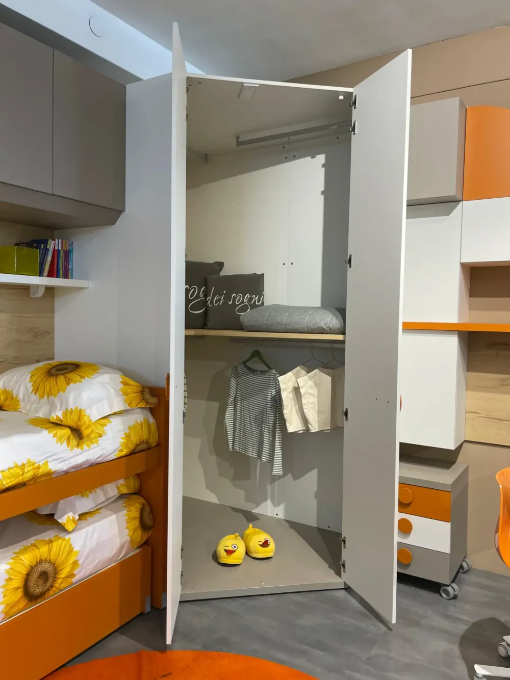 Clearance Cameretta in laminato opaco Cameretta doimo scontata a PREZZI OUTLET Camerette